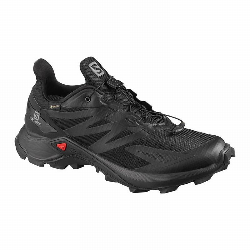 Salomon SUPERCROSS BLAST GTX W Zapatillas Trail Running Mujer - Negras - Colombia (51370-NPWO)